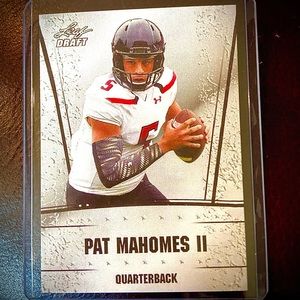 Patrick Mahomes Rookie Card